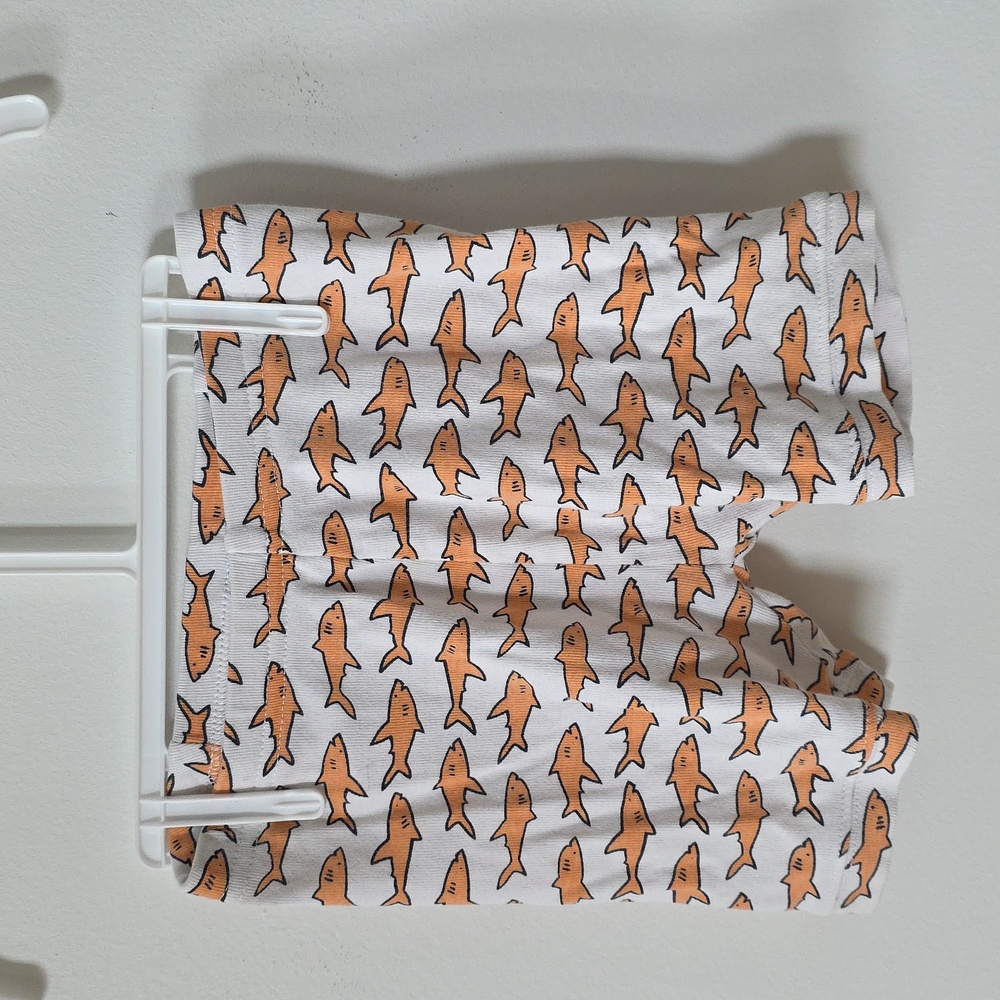 GAP Organic Cotton Shark PJ Shorts & Shirt Set, 5Y - Picture 6 of 7